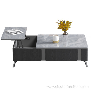 Modern Space Saving Multifunctional Coffee Table Set